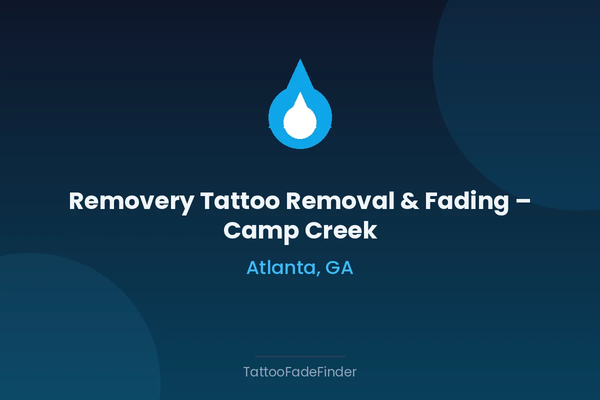 Removery Tattoo Removal & Fading – Camp Creek